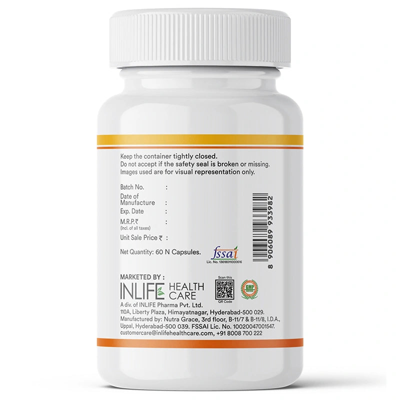 Inlife Tocotrienol (Gold Tri.E™) + Flaxseed Oil Plant-Based Omega 3-6-9 Capsules