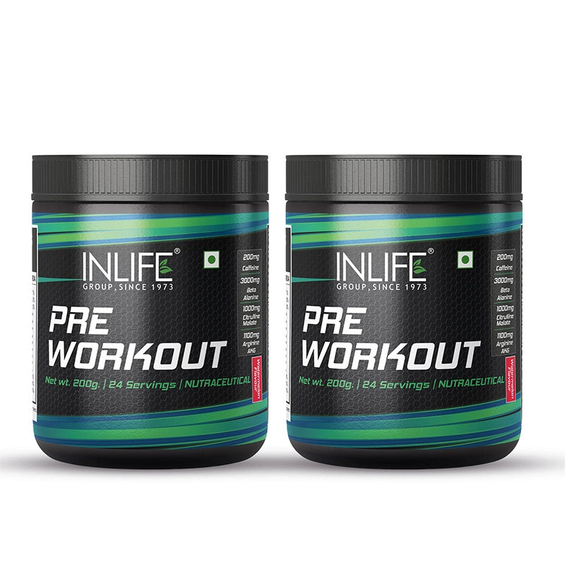 Inlife Pre-Workout Supplement | 200gms