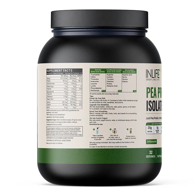 Inlife Pea Protein Isolate