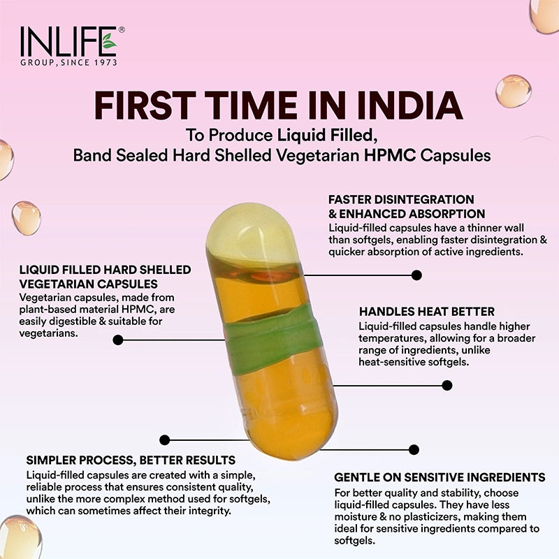 Inlife Silymarin Oil Capsules 200 mg with Turmeric & Piperine | Milk Thistle Extract Capsules for Liver Support & Antioxidant Formula | Veg. Capsules