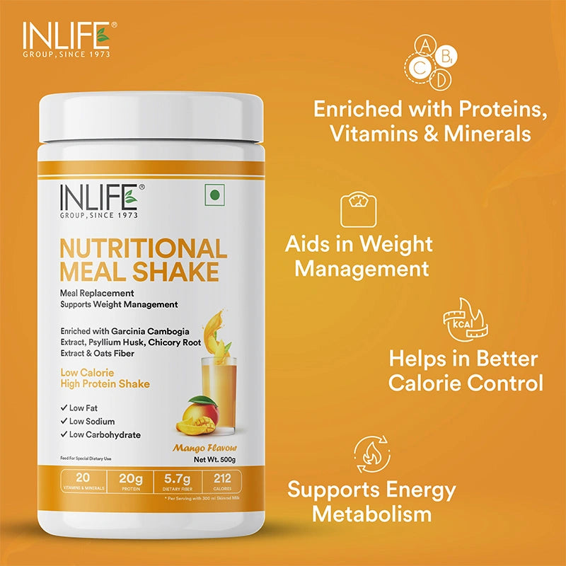 Inlife Nutritional Meal Replacement Shake | 500gms