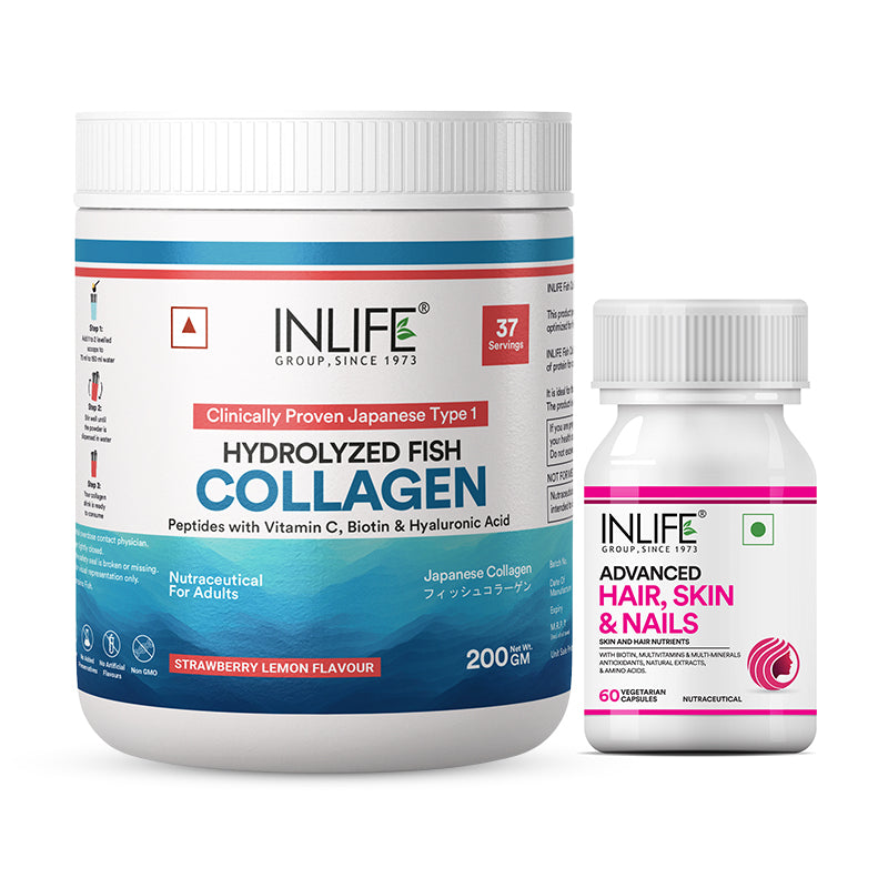 Inlife Glow & Grow Rejuvenate Combo