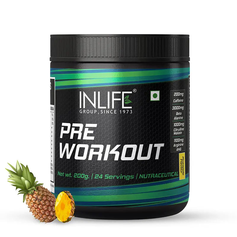 Inlife Pre-Workout Supplement | 200gms