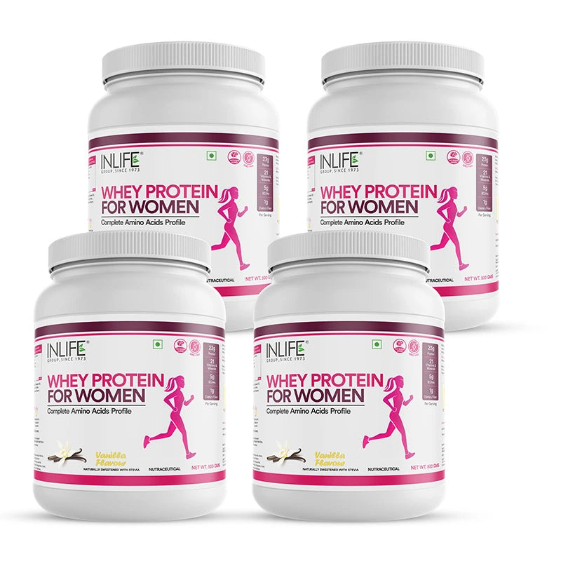 Inlife Whey Protein Powder for Women | 500g