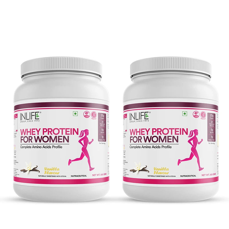 Inlife Whey Protein Powder for Women | 500g