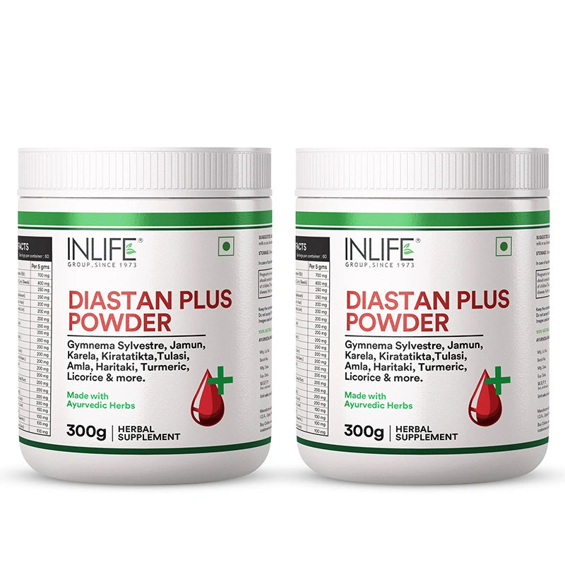 Inlife Diastan Plus Powder Ayurvedic Herbal Supplement | 300 grams