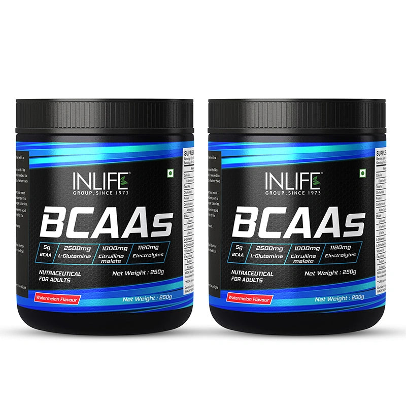 Inlife BCAA Pro Supplement| 250 gm powder