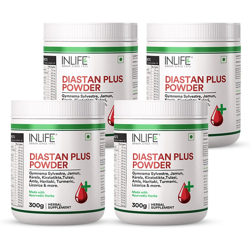 Inlife Diastan Plus Powder Ayurvedic Herbal Supplement | 300 grams