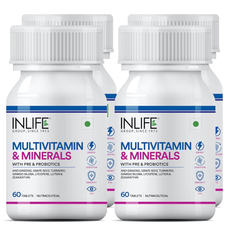 Inlife Multivitamin and Minerals Supplement - 60 Tablets - Inlife Pharma Private Limited