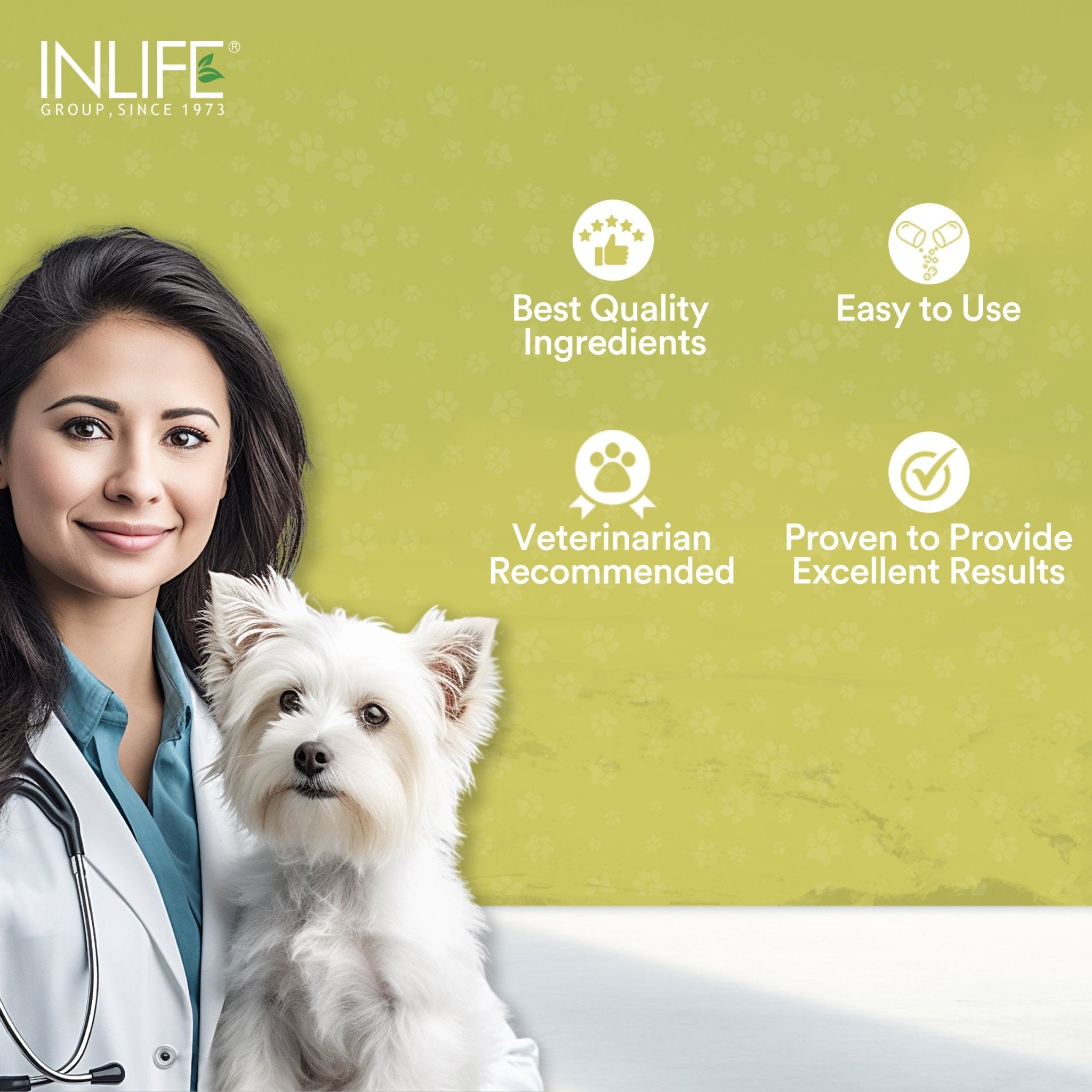 INLIFE Multivitamins Supplement for Dogs for Healthy Growth, Skin & Coat - 60 Tablets - Inlife Pharma Private Limited