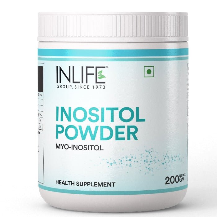 INLIFE Myo Inositol Powder 2000mg Supplement, 200g (Unflavoured) - Inlife Pharma Private Limited