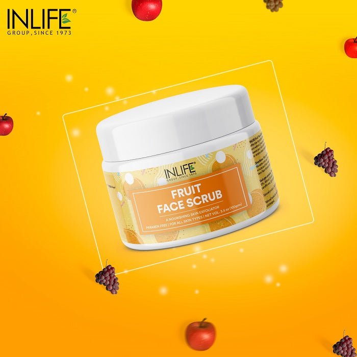 INLIFE Natural Fruit Face Scrub (100g) - Inlife Pharma Private Limited