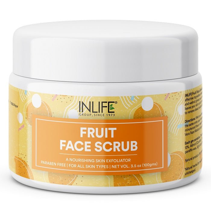 INLIFE Natural Fruit Face Scrub (100g) - Inlife Pharma Private Limited