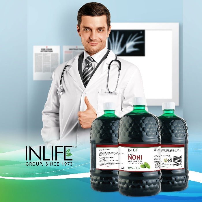 INLIFE Noni Juice Concentrate with Garcinia Cambogia &amp; Aloe Vera (1 Litre) - Inlife Pharma Private Limited