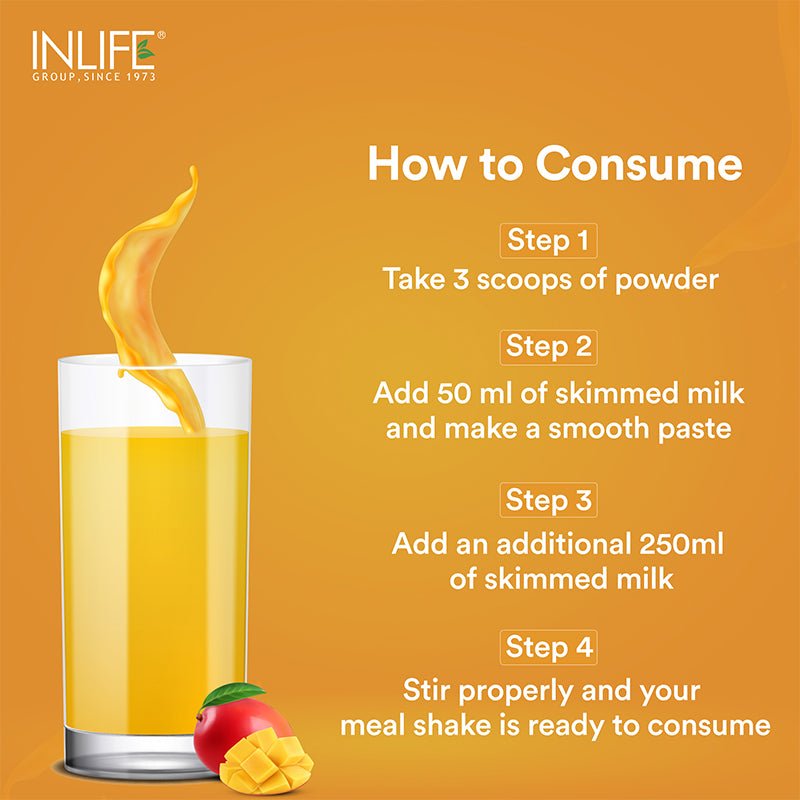 INLIFE Nutritional Meal Replacement Shake (500g, 16 Servings) - Inlife Pharma Private Limited