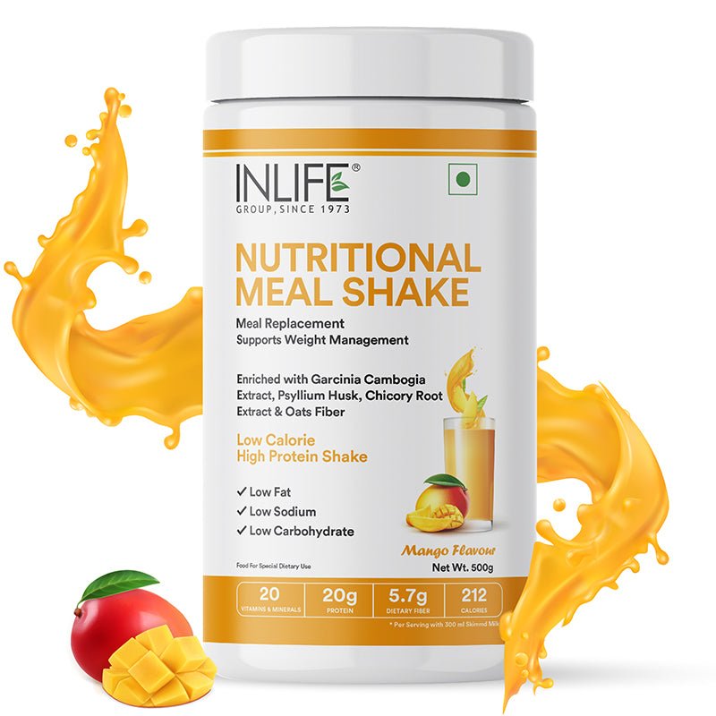 INLIFE Nutritional Meal Replacement Shake (500g, 16 Servings) - Inlife Pharma Private Limited