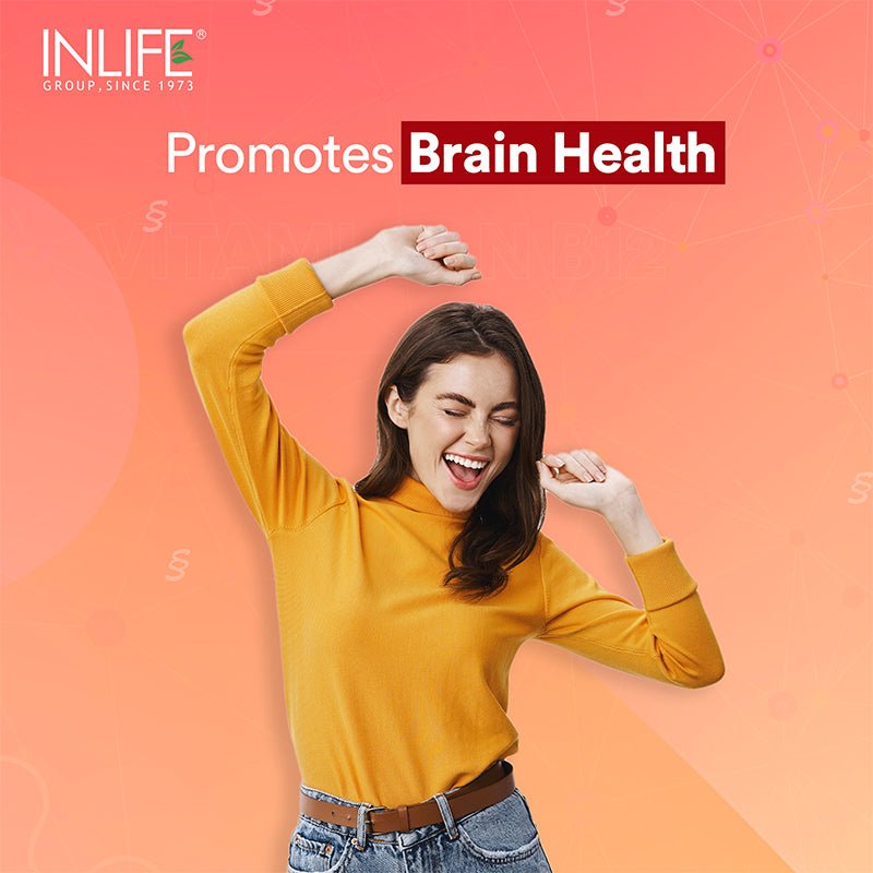 Inlife Vitamin B12 Supplement with ALA, Folic Acid & Inositol | 120 tablets (RDA Compliant) - Inlife Pharma Private Limited