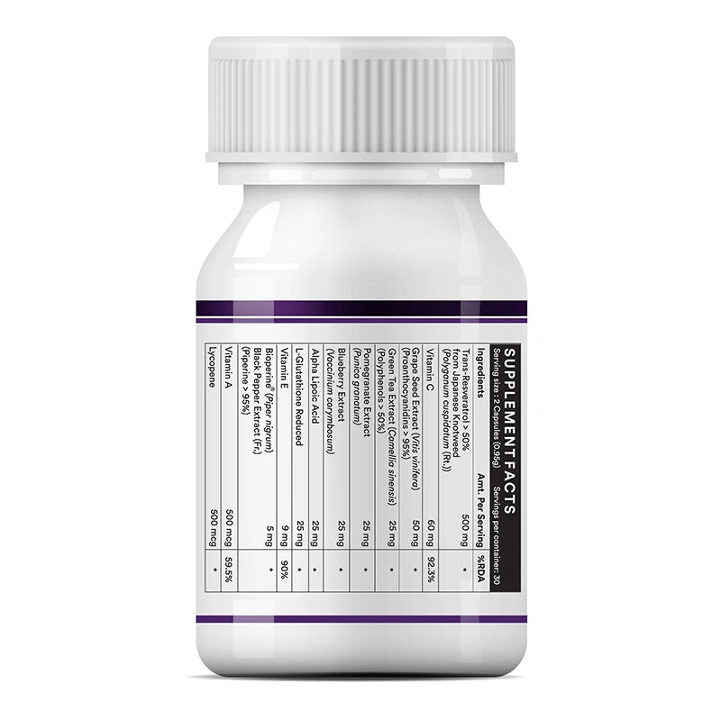 Inlife Natural Trans Resveratrol from Japanese Knotweed, Vegetarian Capsules