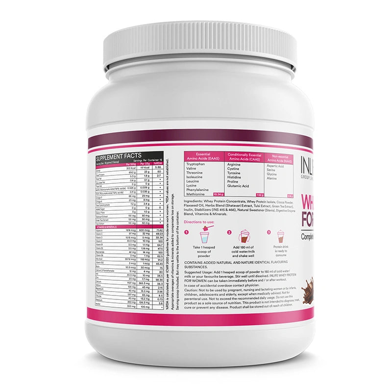 Inlife Whey Protein For Women Supplement