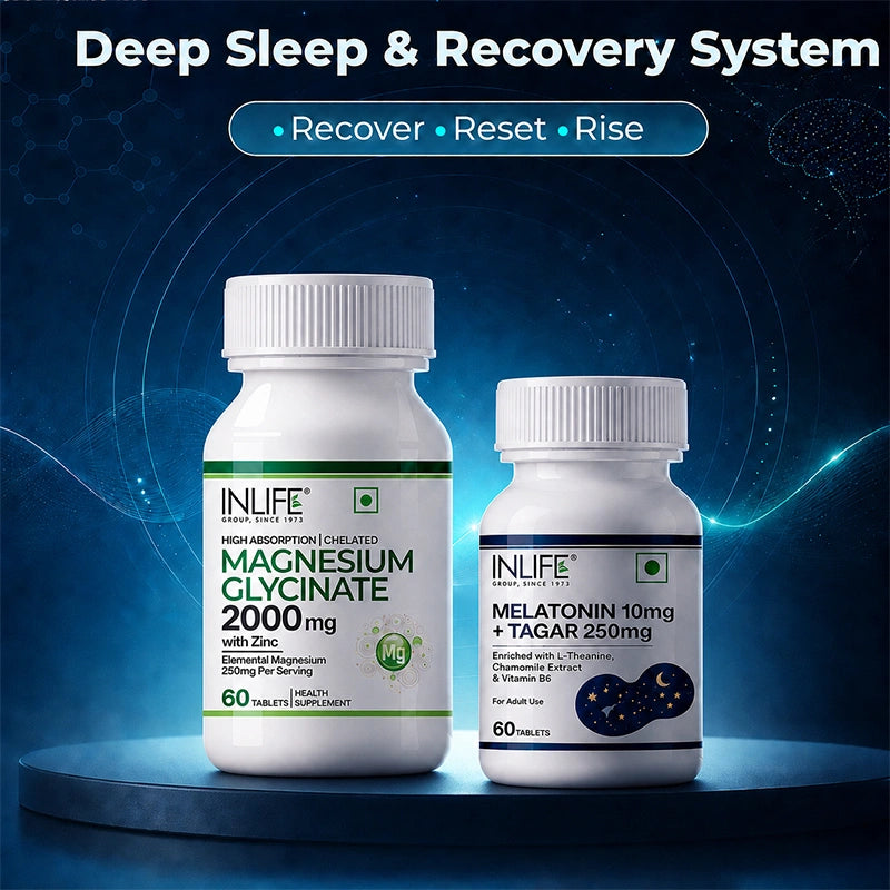 Magnesium Glycinate + Melatonin Sleep & Recovery Duo