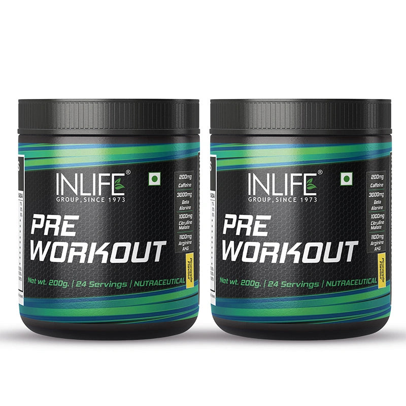 Inlife Pre-Workout Supplement | 200gms