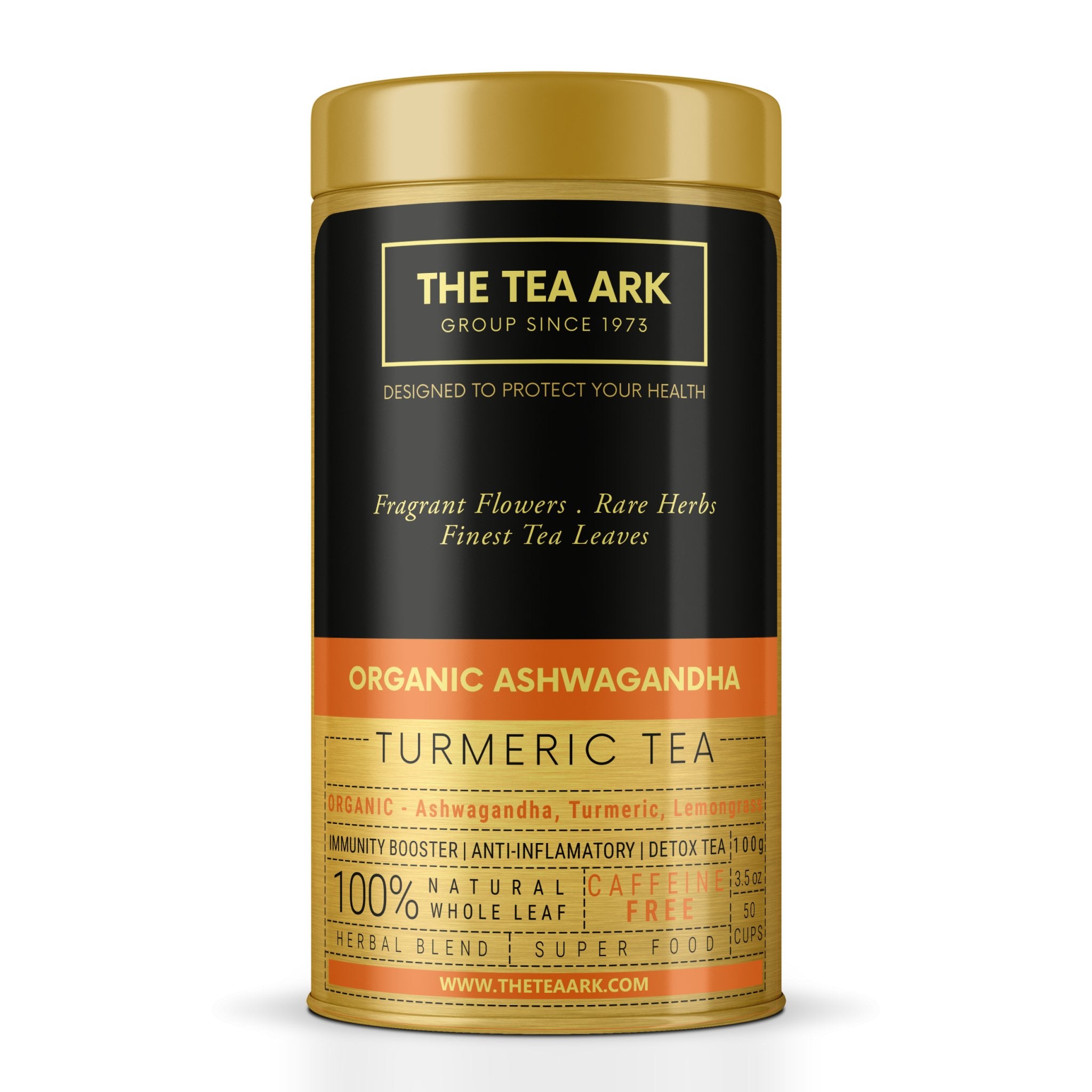The Tea Ark Ashwagandha, Turmeric Tea, Immunity Booster, Body Detox - Inlife Pharma Private Limited