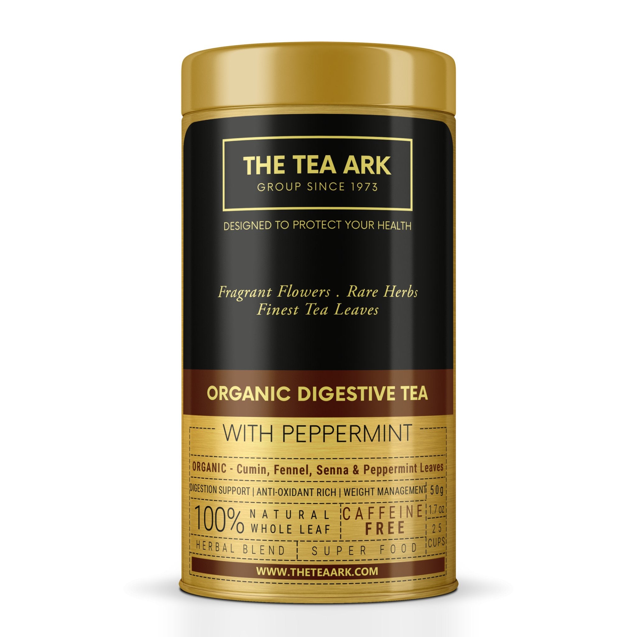 The Tea Ark Digestive Tea, Herbal Tea for Stomach Ease, Bloating, Relieves Gas - Inlife Pharma Private Limited