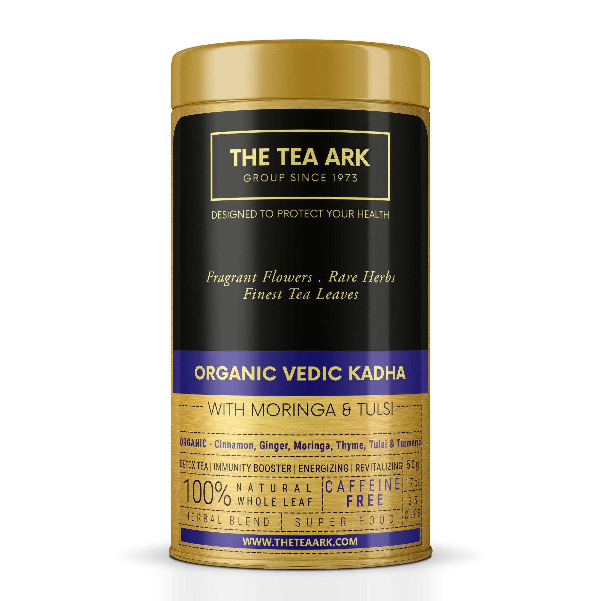 The Tea Ark Vedic Kadha Detox Tea with Moringa & Tulsi, Immunity Booster - Inlife Pharma Private Limited