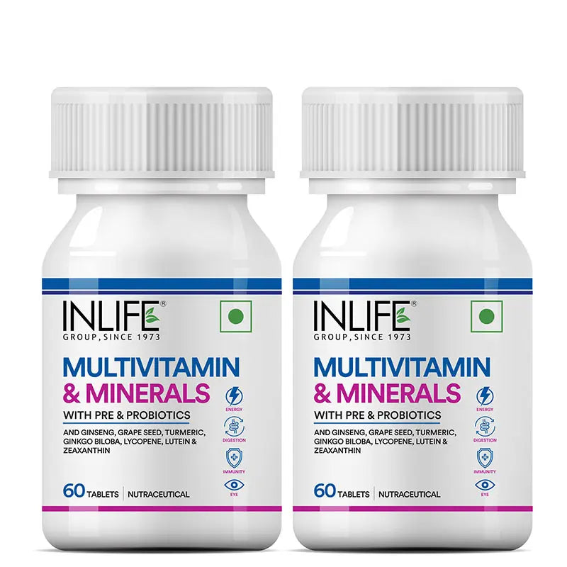 Inlife Multivitamin and Minerals Supplement | 60 Tablets