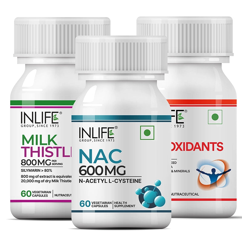 Milk Thistle + NAC Liver & Antioxidant Support Duo