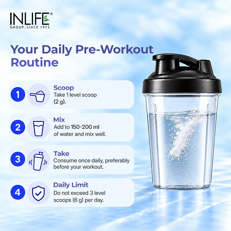 Inlife Citrulline Malate Powder 2:1 Supplement
