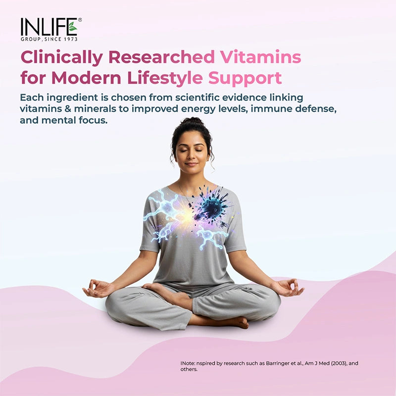 Inlife Multivitamin & Minerals Supplement for Women| Veg. Capsules