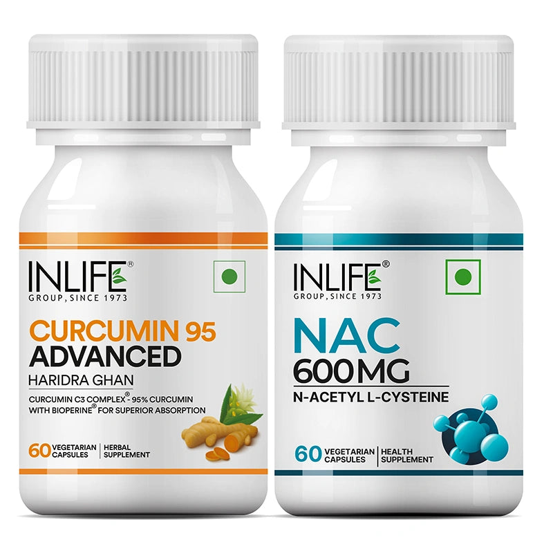 Curcumin 95 Advanced + NAC Active Life Wellness Pack