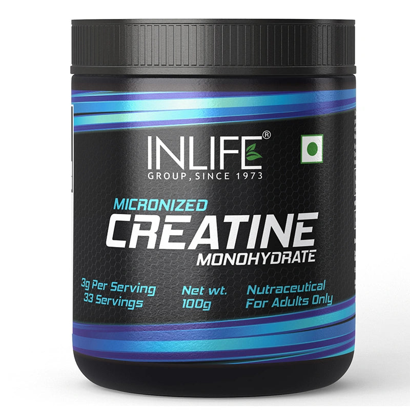 Inlife Micronized Creatine Monohydrate Powder, 3 g  Per Serving