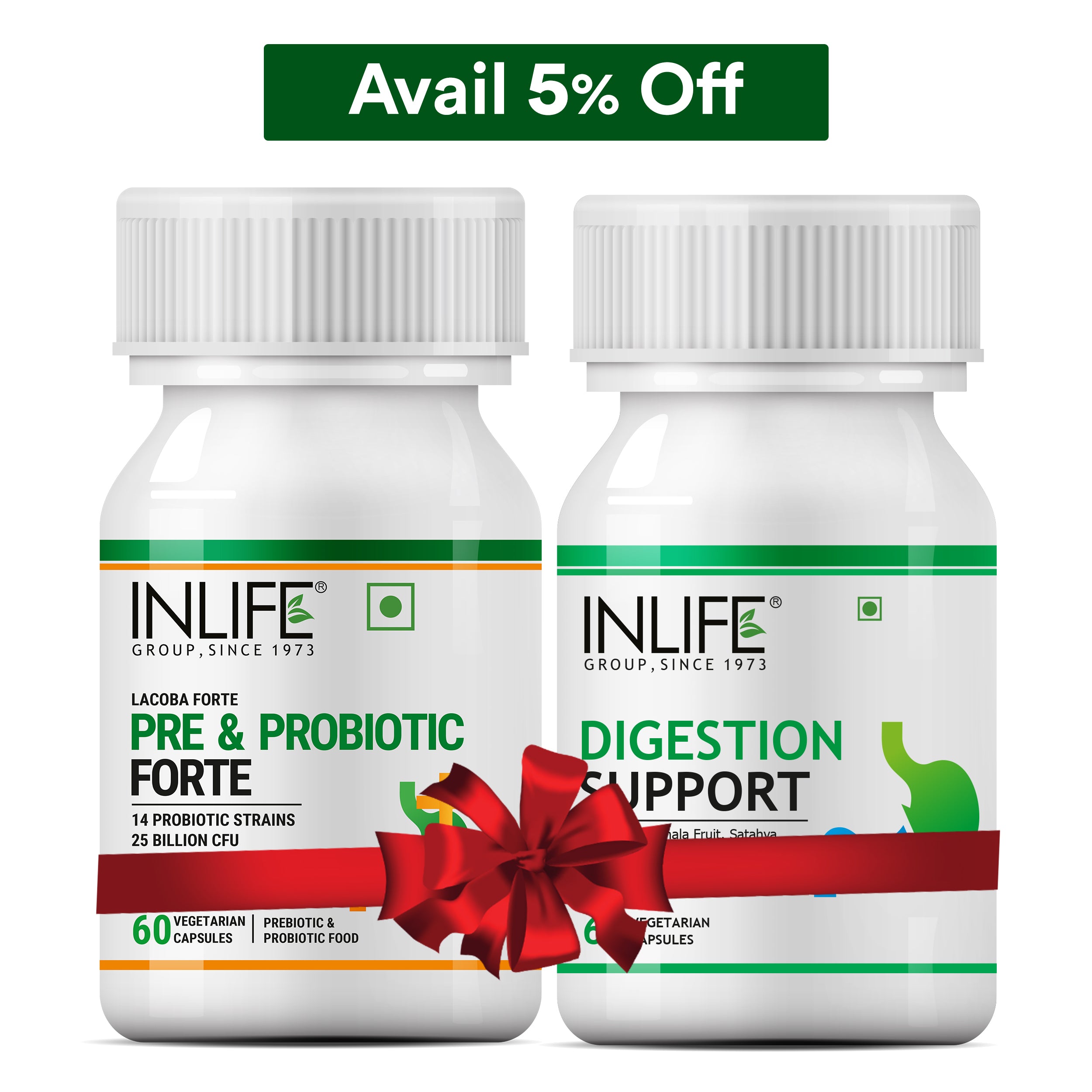 Inlife Digestion Support Combo Pack