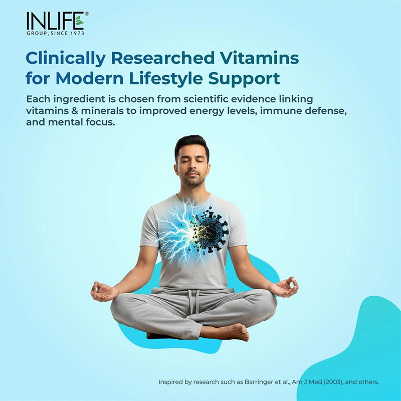 Inlife Multivitamin and Mineral for Men | Vegetarian Tablets
