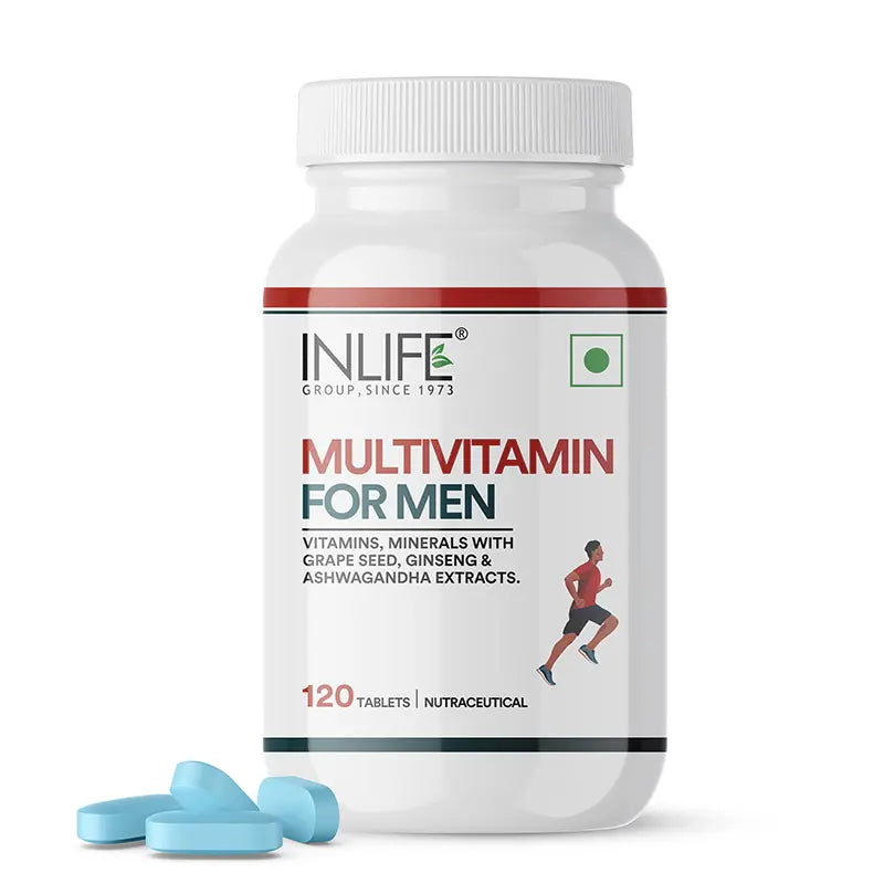 Inlife Multivitamin and Mineral for Men, Veg. Tablets