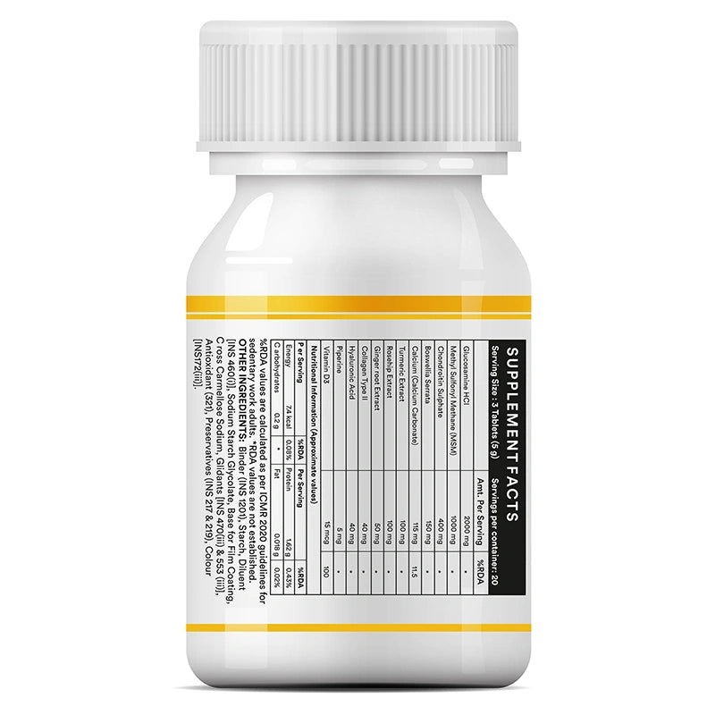 Inlife Glucosamine Chondroitin MSM Tablets