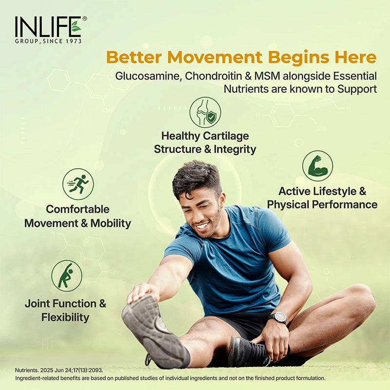 Inlife Glucosamine Chondroitin MSM Tablets