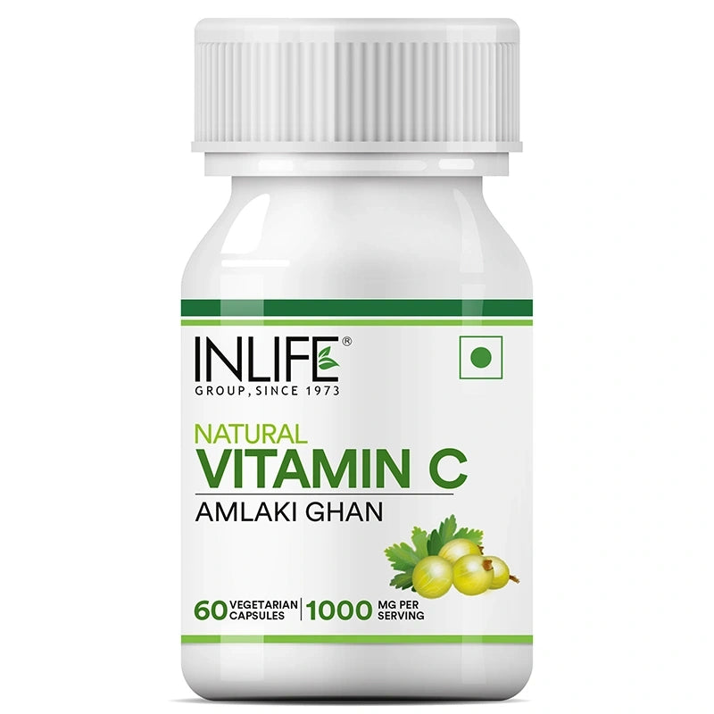 Inlife Amla extract capsules front bottle .image