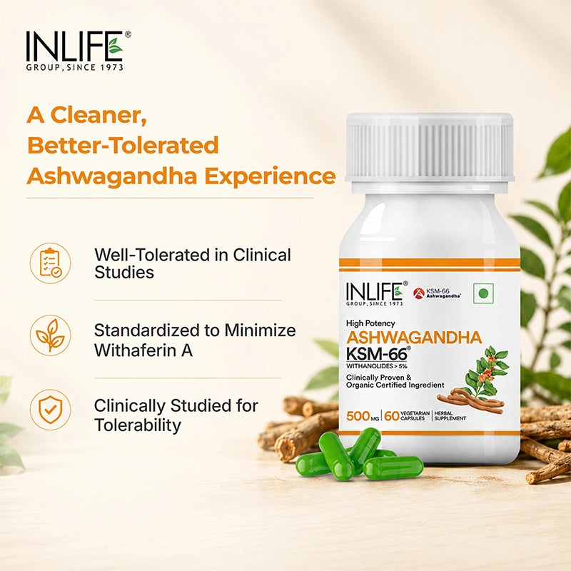 Inlife Ashwagandha KSM 66® extra slide .image