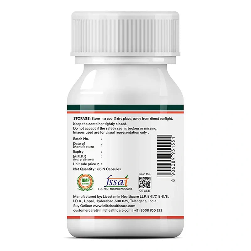 Inlife Coenzyme q10+bioperine right bottle .image