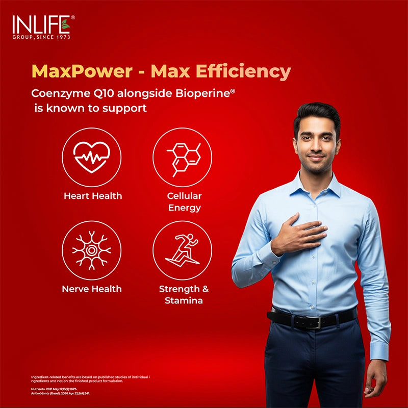 Inlife Coenzymes co10+biperine benefits .image