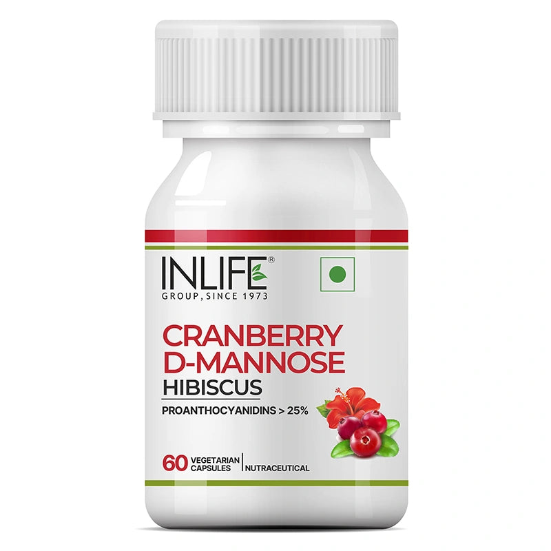 Inlife Cranberry Capsules Front Botte. Image