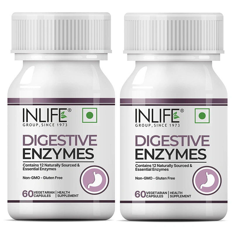 Inlife Digestive enzymes 2pack bottle  .image