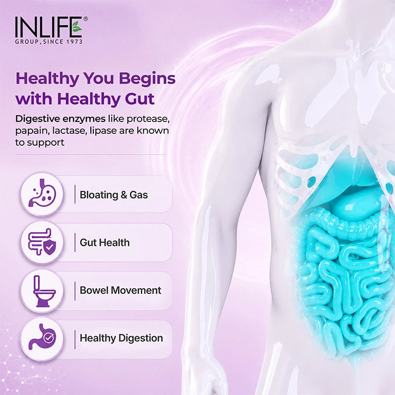 Inlife Digestive enzymes benefits .image