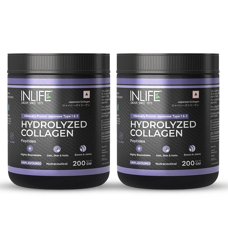 Inlife Hydrolyzed collagen unflavored 2pack .image