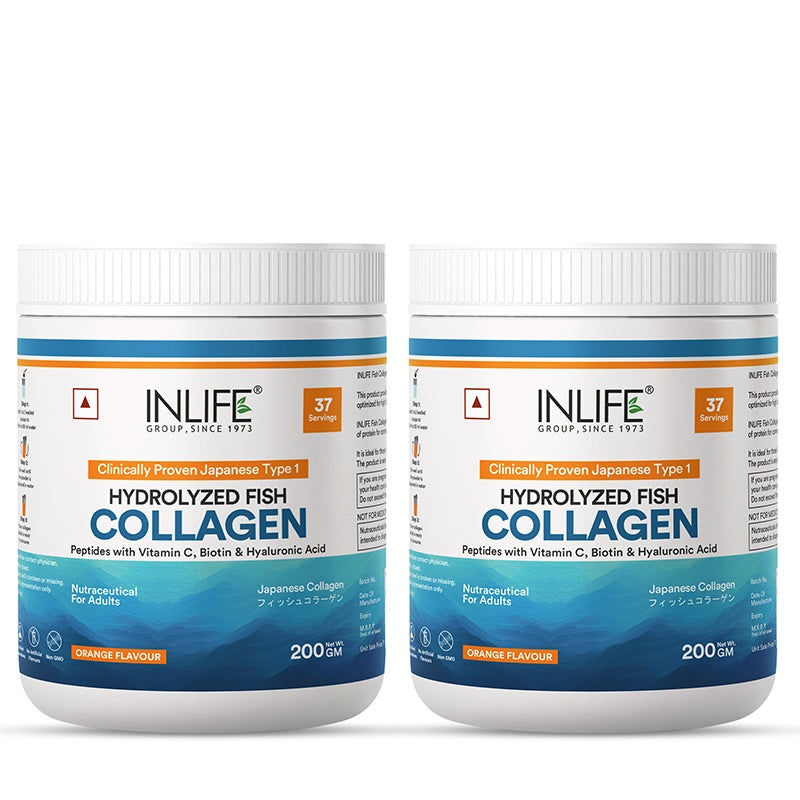 Inlife Hydrolyzed fish collagen 2pack .image