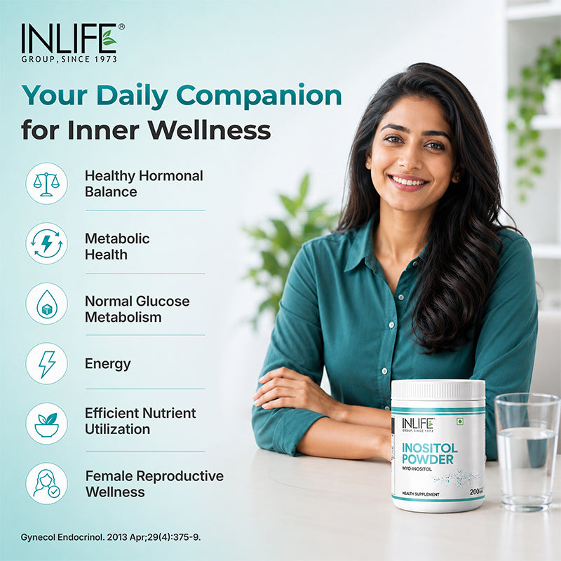 Inlife Inositol Powder Key Benefits Image