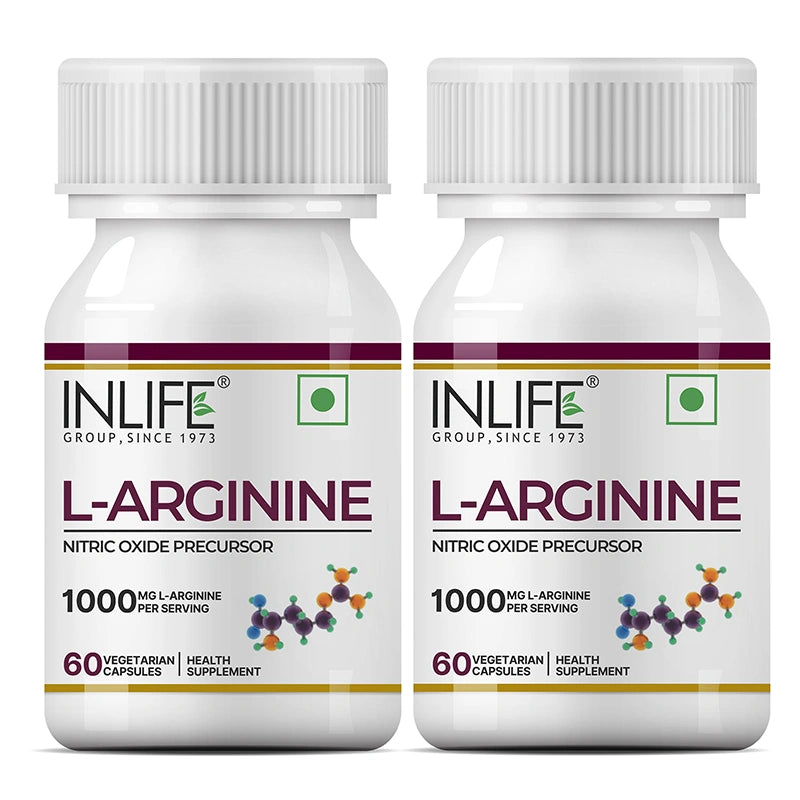 Inlife L-Arginine capsules 2pack .image